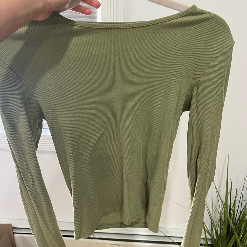 Cotton On Sage Long Sleeve Top